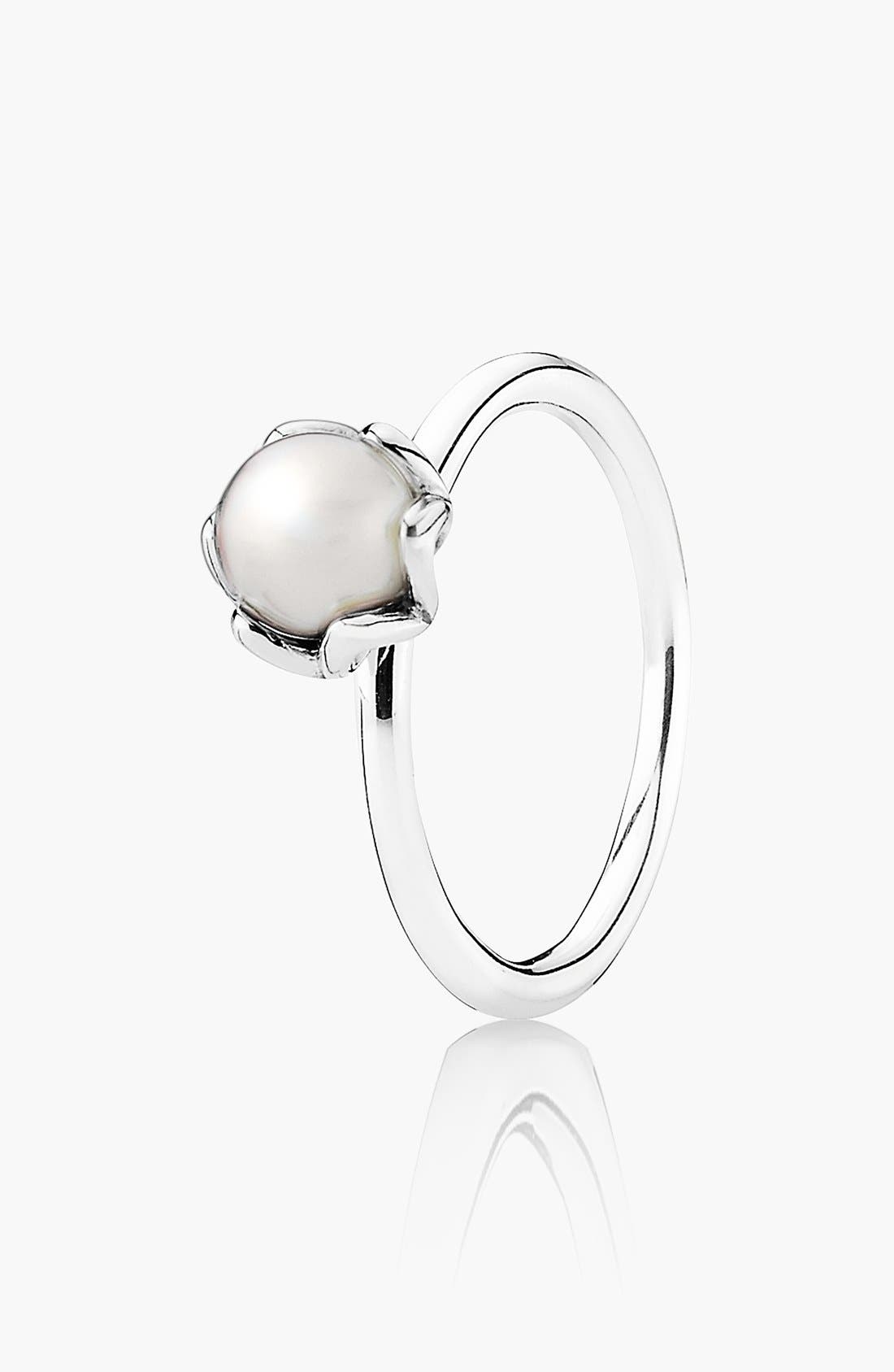 PANDORA 'Cultured Elegance' Pearl Ring Nordstrom
