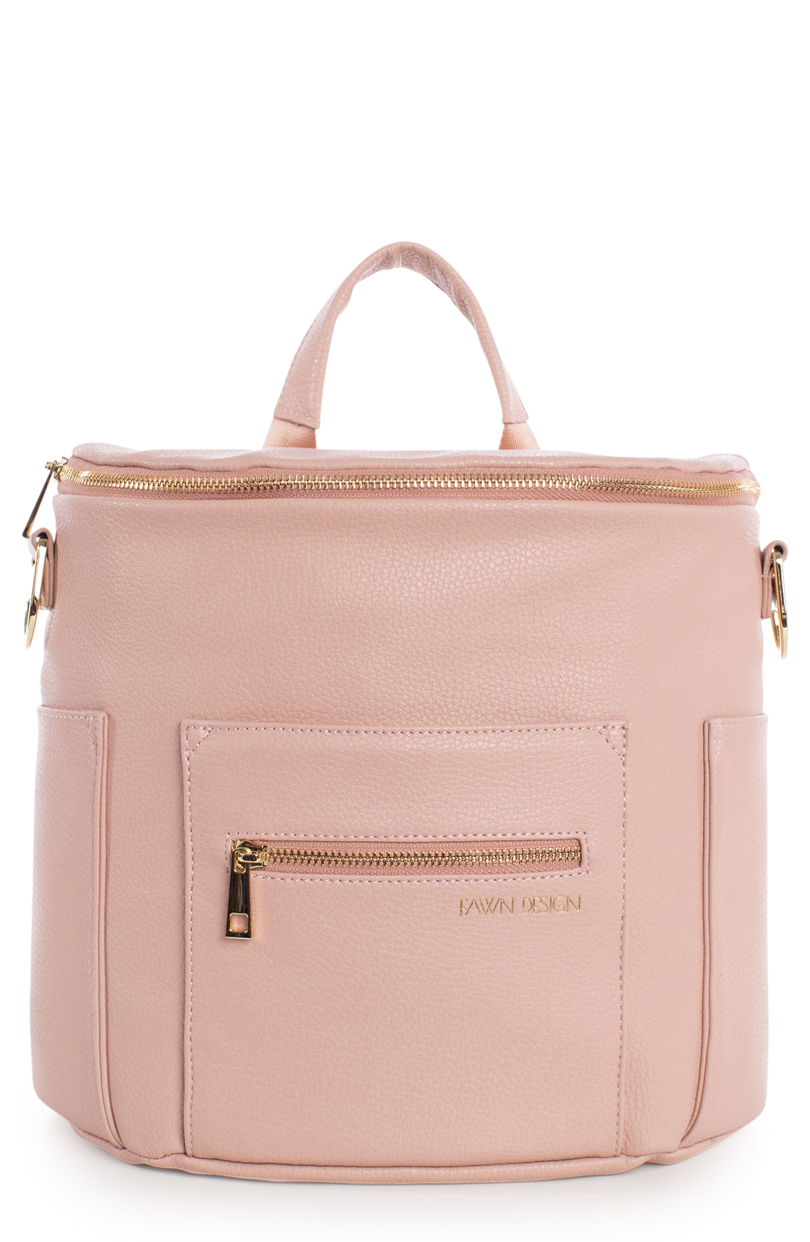 diaper backpack pink