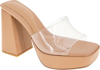 Bcbgeneration store platform sandals