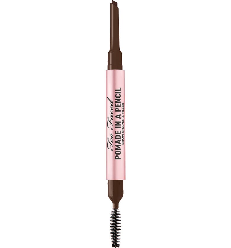Too Faced Pomade in a Pencil Brow Shaper & Filler