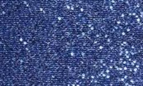 St John St. John Collection Sequin Long Sleeve Mock Neck Column Gown In Prussian Blue