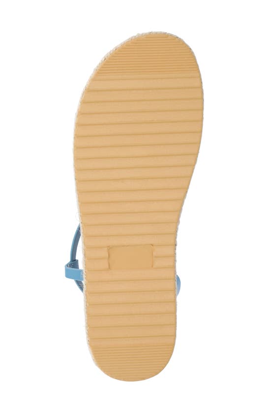 Journee Collection Odelia Tru Comfort Espadrille Sandal In Blue