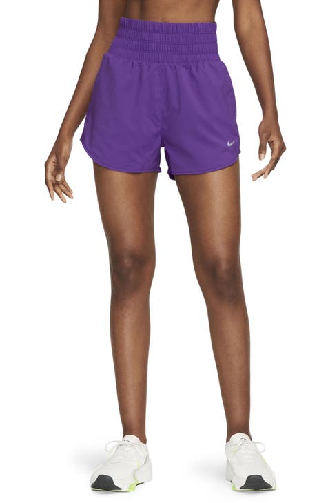 Men's Nike Purple Phoenix Suns On-Court Practice Warmup Performance Shorts Size: Small