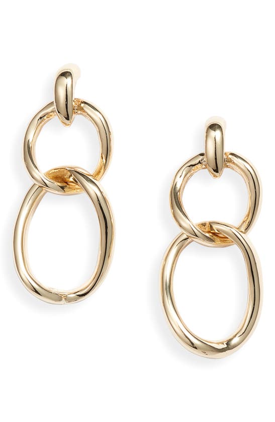 Shop Nordstrom Dainty Link Drop Earrings In Gold