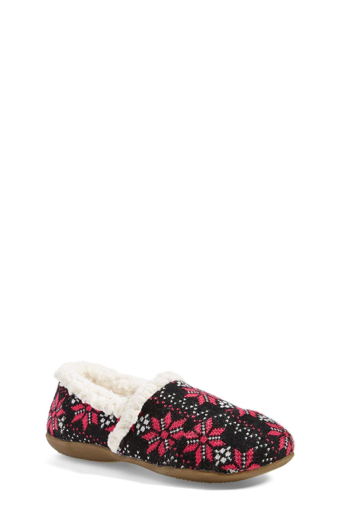 TOMS 'Classic Youth' Flake Knit Slipper (Toddler, Little Kid & Big