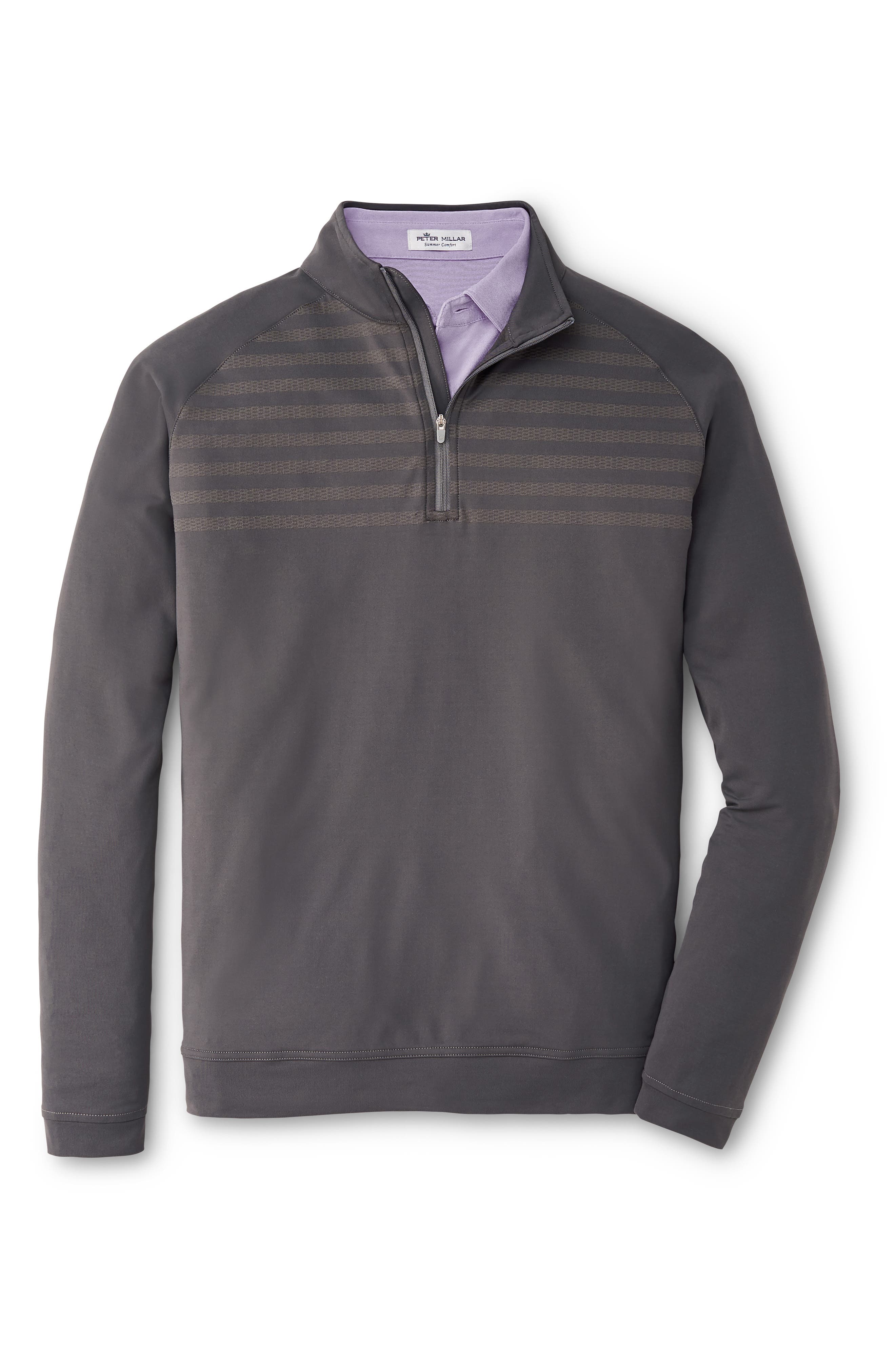 men's quarter zip performance pullover