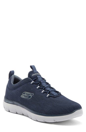 Skechers Summits - Louvin Mens Performance Lifestyle Athletic And Training Shoes In Navy