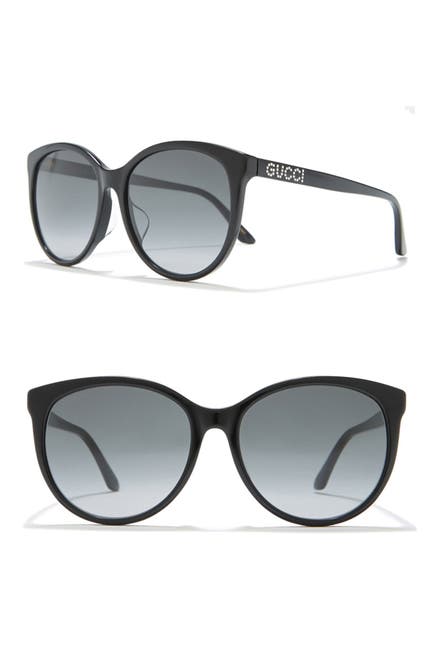 Image of GUCCI 56mm Cat Eye Sunglasses