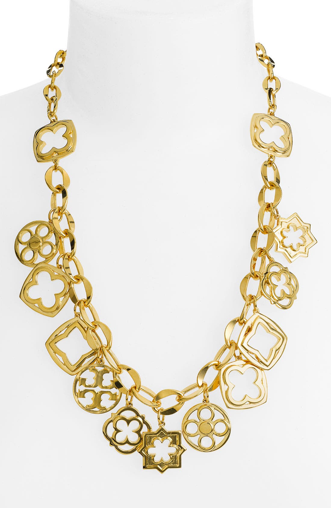 Tory Burch 'Geo Star' Charm Necklace Nordstrom