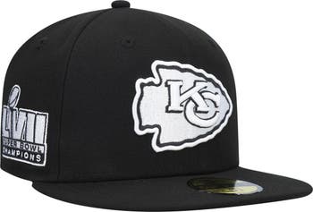 Kansas City Chiefs Super Bowl LVII Champions Side Patch 59Fifty Fitted Hat  by NFL x New Era