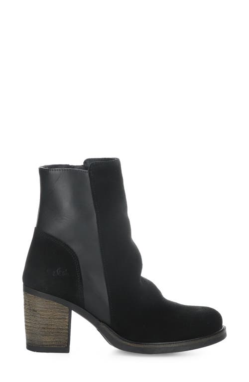 Shop Bos. & Co. Bibos Waterproof Bootie In Black Suede/feel