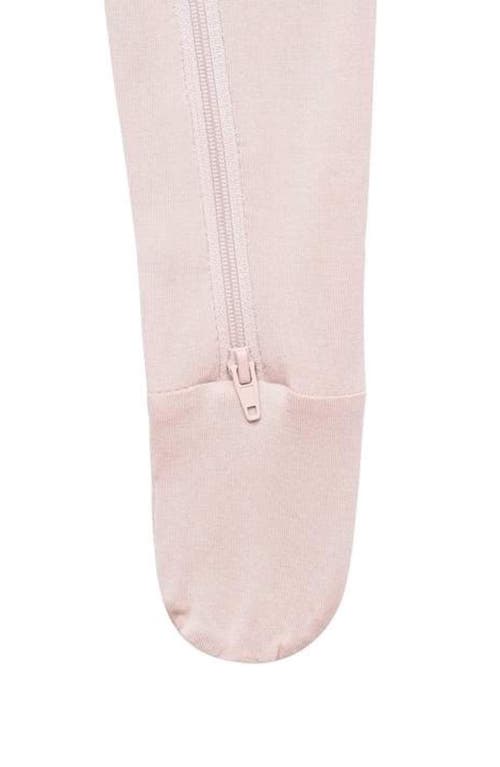 Kyte Baby Zip-up Footie In Blush
