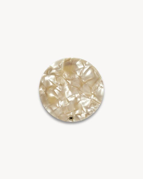 Machete Circle Mirror In Sand Shell