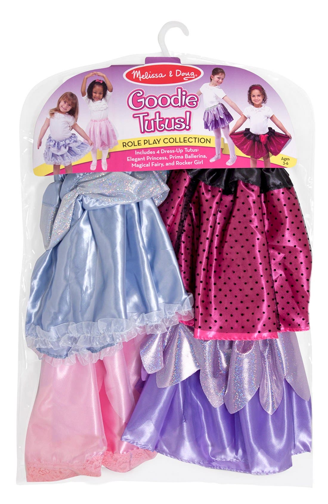 UPC 000772085465 product image for Girl's Melissa & Doug Dress-Up Tutu Set Multi One Size | upcitemdb.com