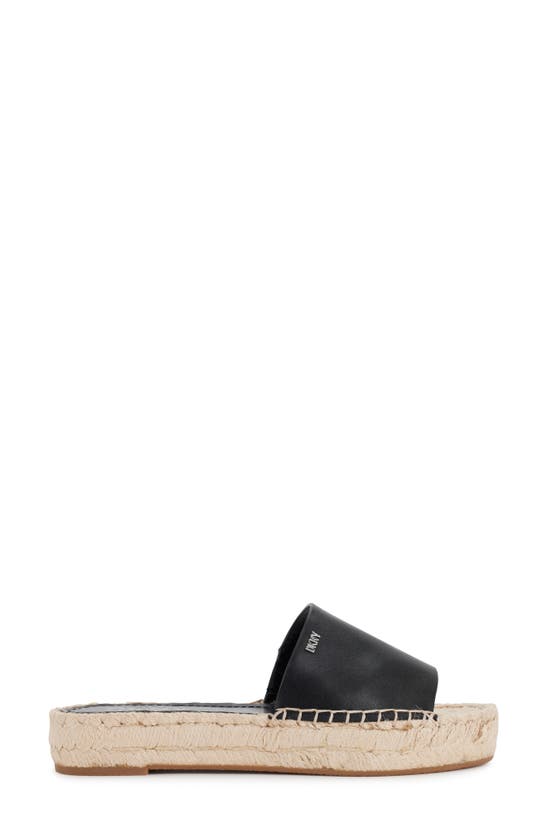 Dkny Camillo Platform Slide Sandal In Black | ModeSens