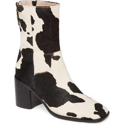 Intentionally Blank Pg Genuine Calf Hair Boot, Black