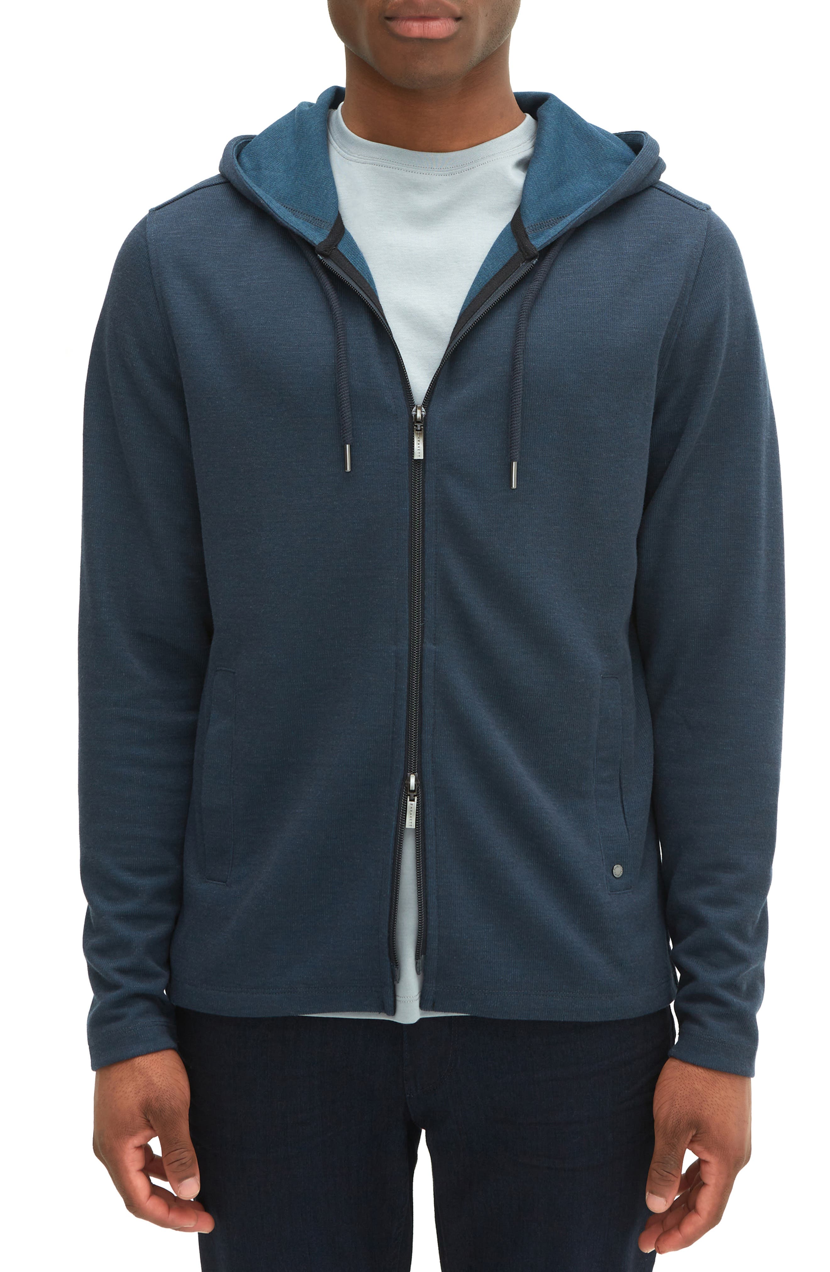 men's hoodie with zipper pockets