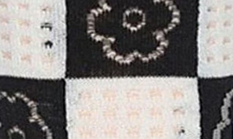 Memoi Assorted 2-pack Crew Socks In Black-black