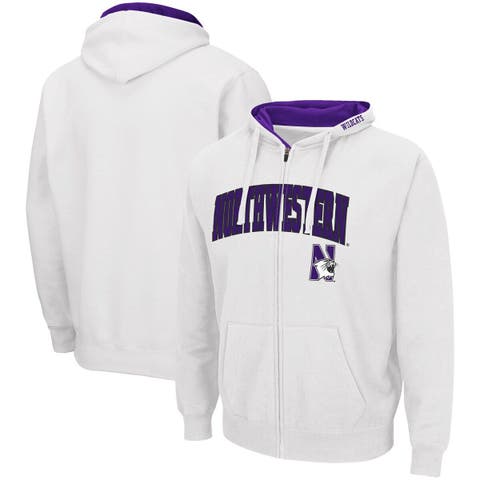 Men's Baltimore Ravens Fanatics Branded Heather Purple Down and Distance  Full-Zip Hoodie