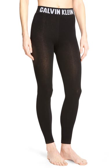 Calvin Klein Retro Logo Leggings Nordstrom