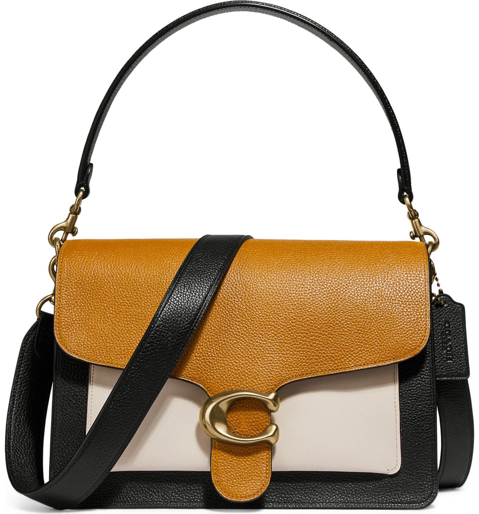 COACH Tabby Colorblock Leather Shoulder Bag | Nordstrom