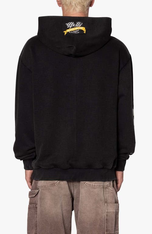 Mnml Shrc Touring Cup Hoodie In Black