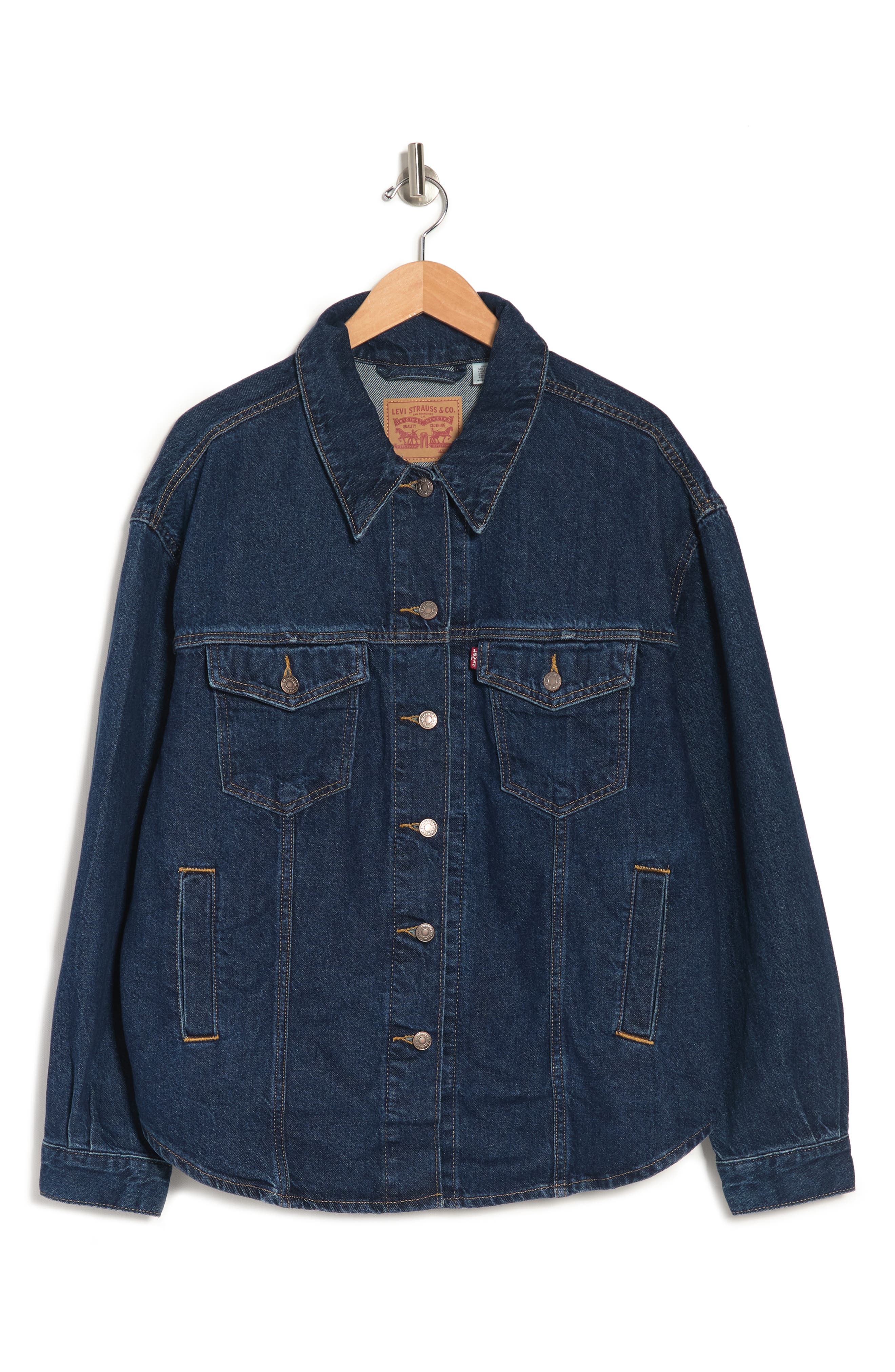 levis denim shirt jacket