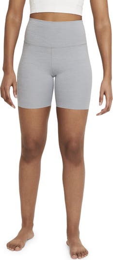 Nike Yoga Luxe Womens Plus Size Gray Shorts 3X DC5417-073 