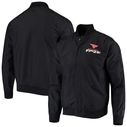 Outerstuff Men's Atlanta Faze Black Authentic Full-Snap Jacket