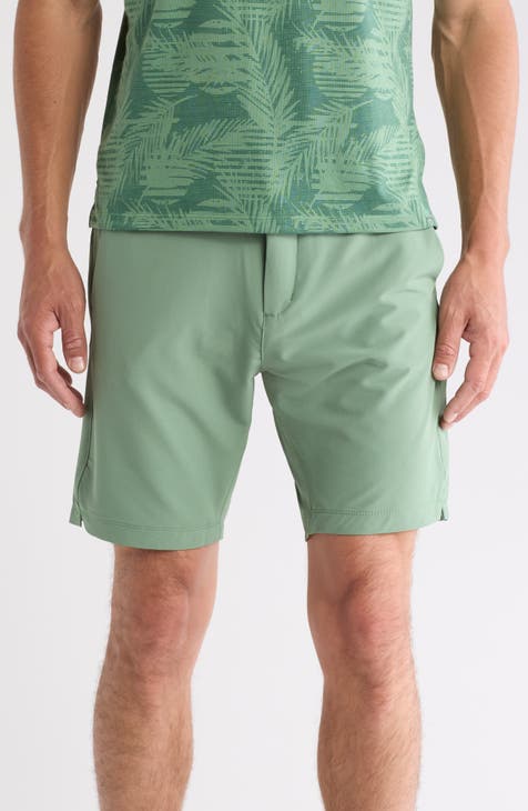 Four-Way Woven Golf Shorts<br />