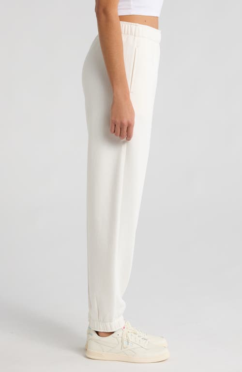 Zella Ultracozy Joggers In Ivory Egret