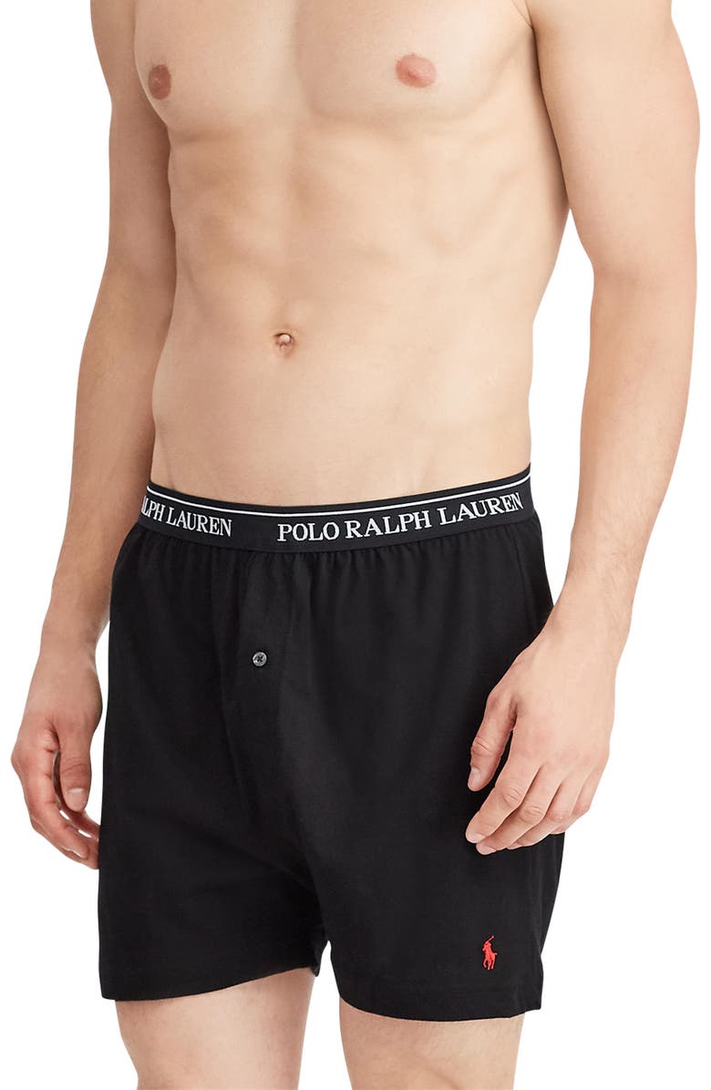 Polo Ralph Lauren Assorted 5-Pack Knit Cotton Boxers | Nordstrom