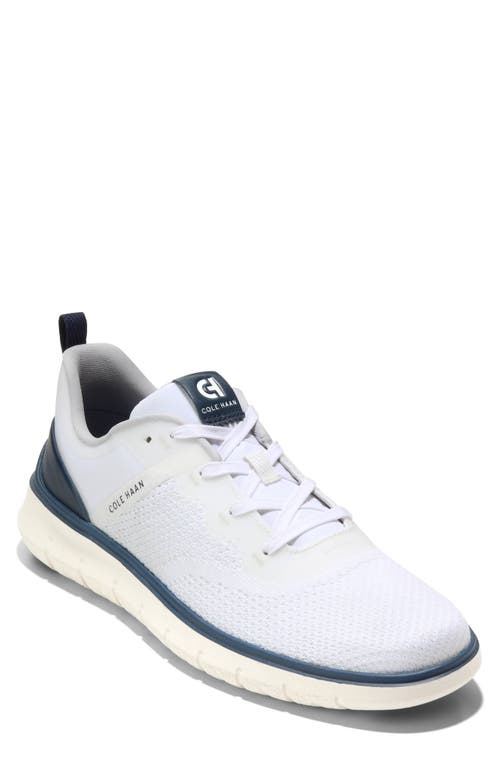 Shop Cole Haan Generation Zerogrand Stitchlite™ Sneaker In Optic White/marin