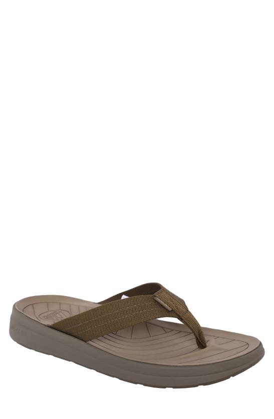 Malibu Sandals Surfrider Flip Flop In Olive | ModeSens