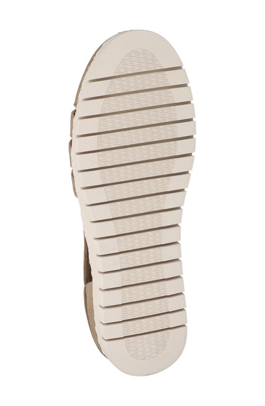 Shop Easy Street Bugsy Platform Sandal In Natural