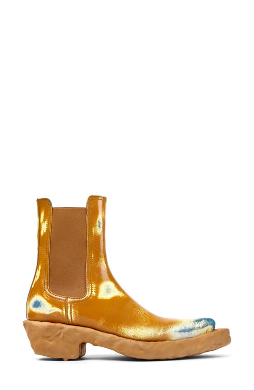 Camper Gender Inclusive Venga Chelsea Boot In Brown Multi