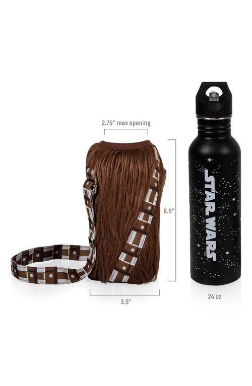 Picnic Time Star Wars™ Chewbecca Bottle Cooler & Bottle In Brown