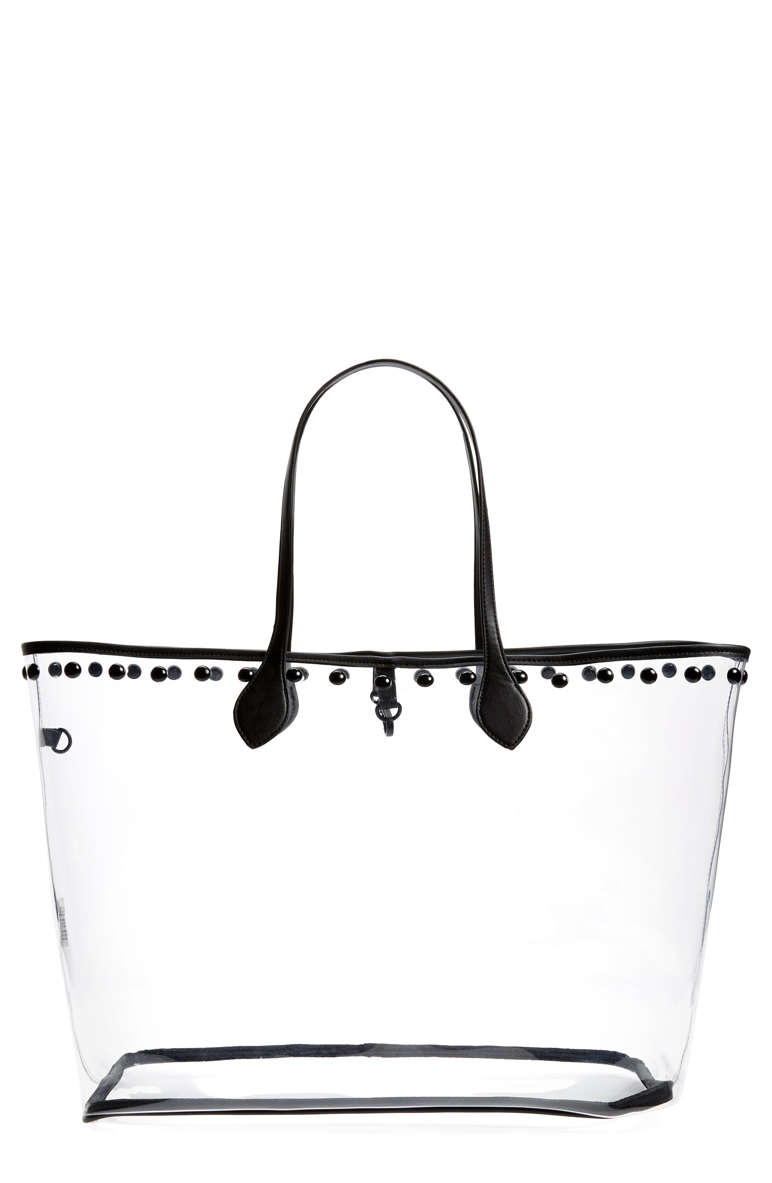 steve madden transparent bag