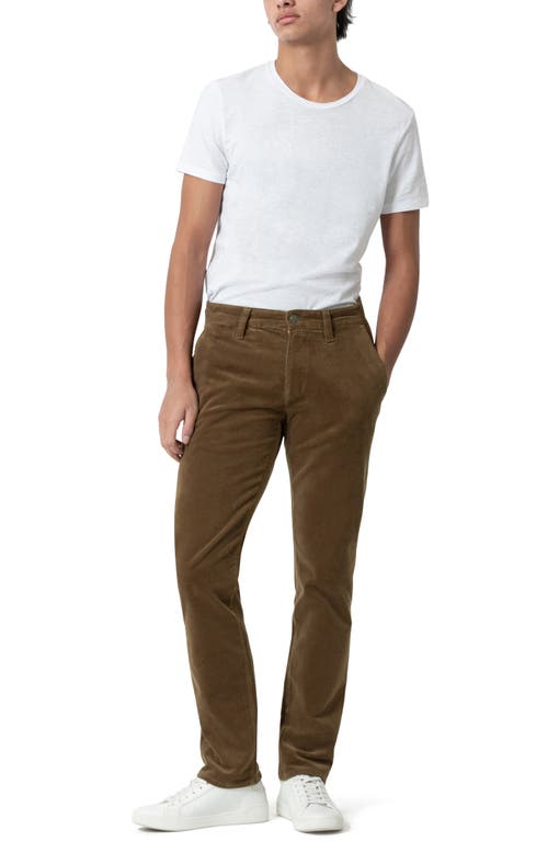 Shop Mavi Jeans Milton Slim Straight Leg Corduroy Chinos In Teddy Cord