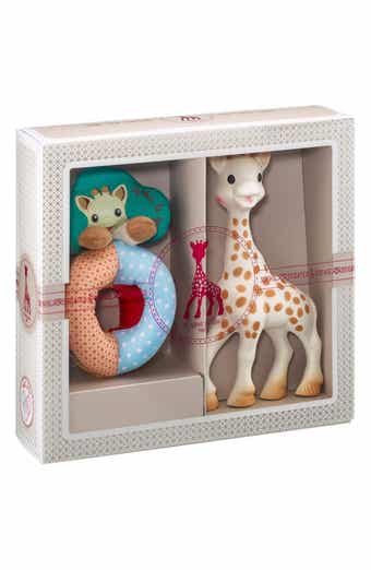 2 Vulli Sophie The Giraffe Plush Rattle Baby Toy Soft 10 Squeaker &  Teether