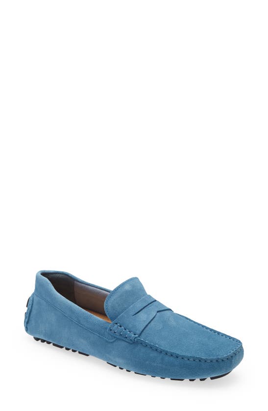 Nordstrom Driving Penny Loafer In Blue