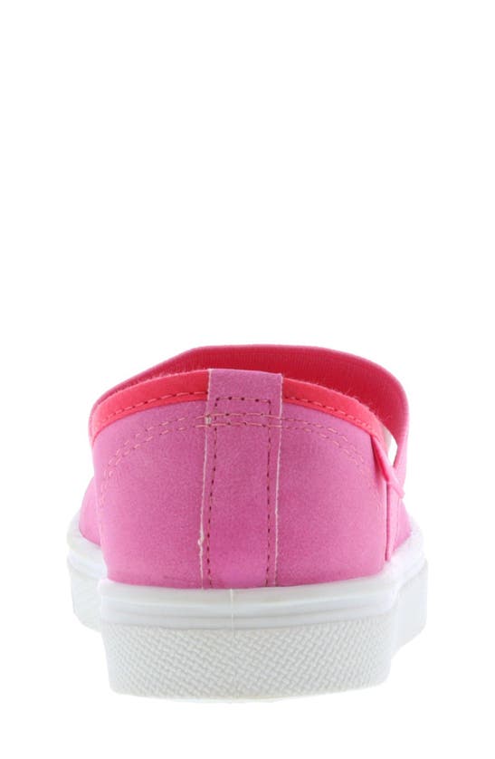 Shop Oomphies Kids' Quinn Polka Dot Sneaker In Pink Cat