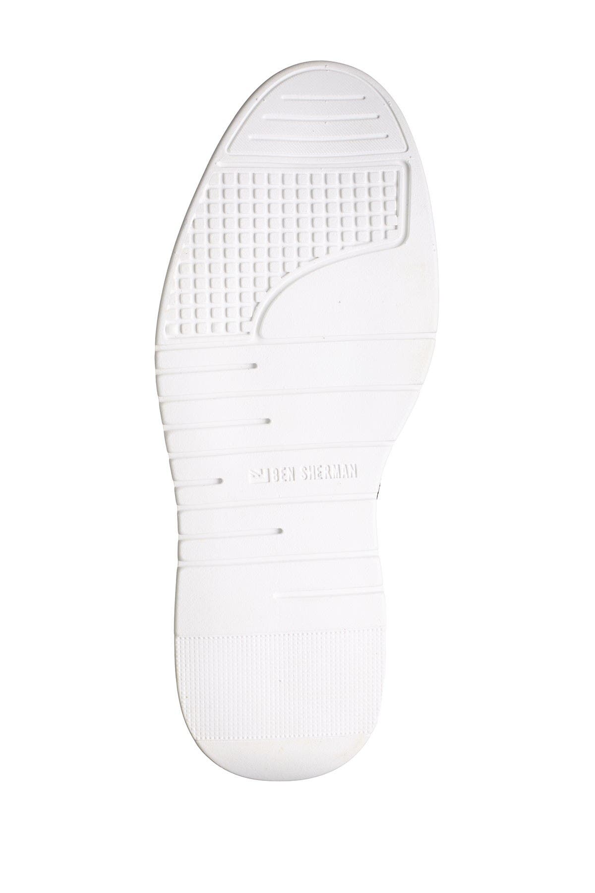 ben sherman omega knit wingtip sneaker