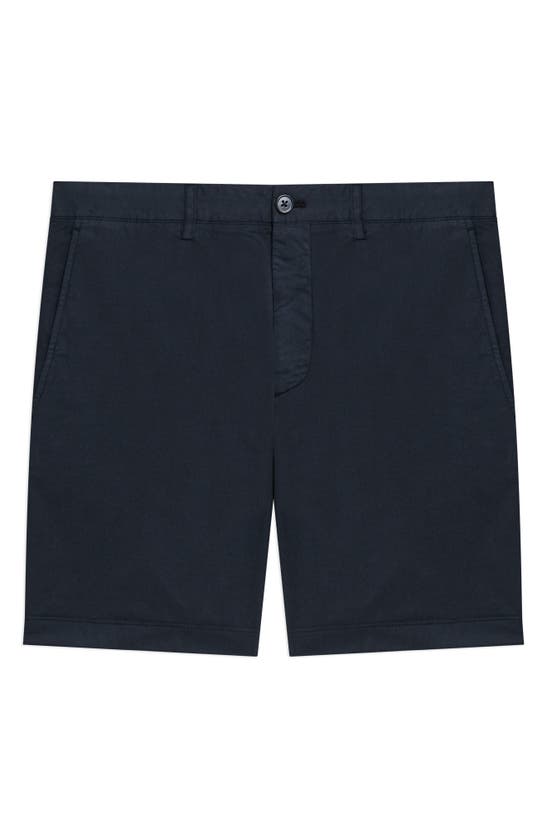 Theory Men's Zaine Neoteric Twill Shorts In Black - 001