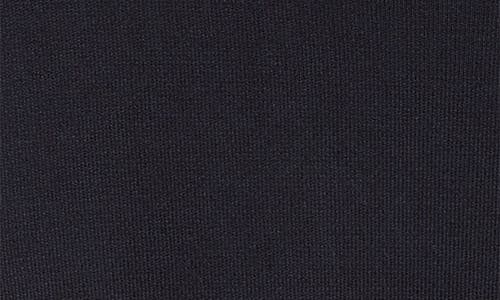 Moncler Monogram Cotton Crewneck Sweater In Navy
