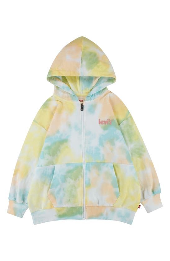 LEVI'S® LEVI'S® KIDS' OVERSIZE TIE DYE ZIP HOODIE 
