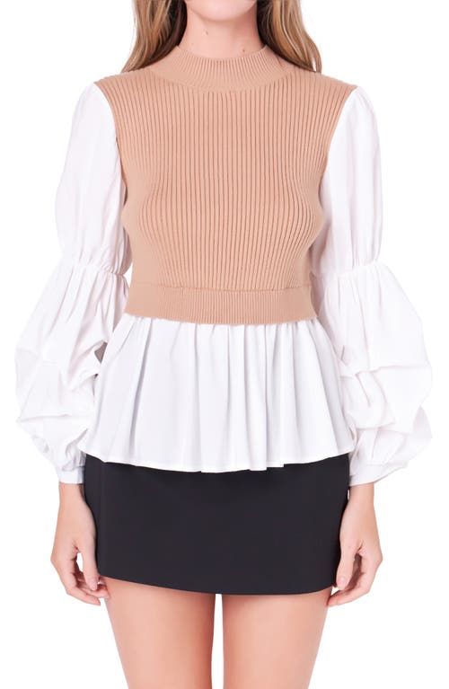 English Factory Combo Top at Nordstrom,