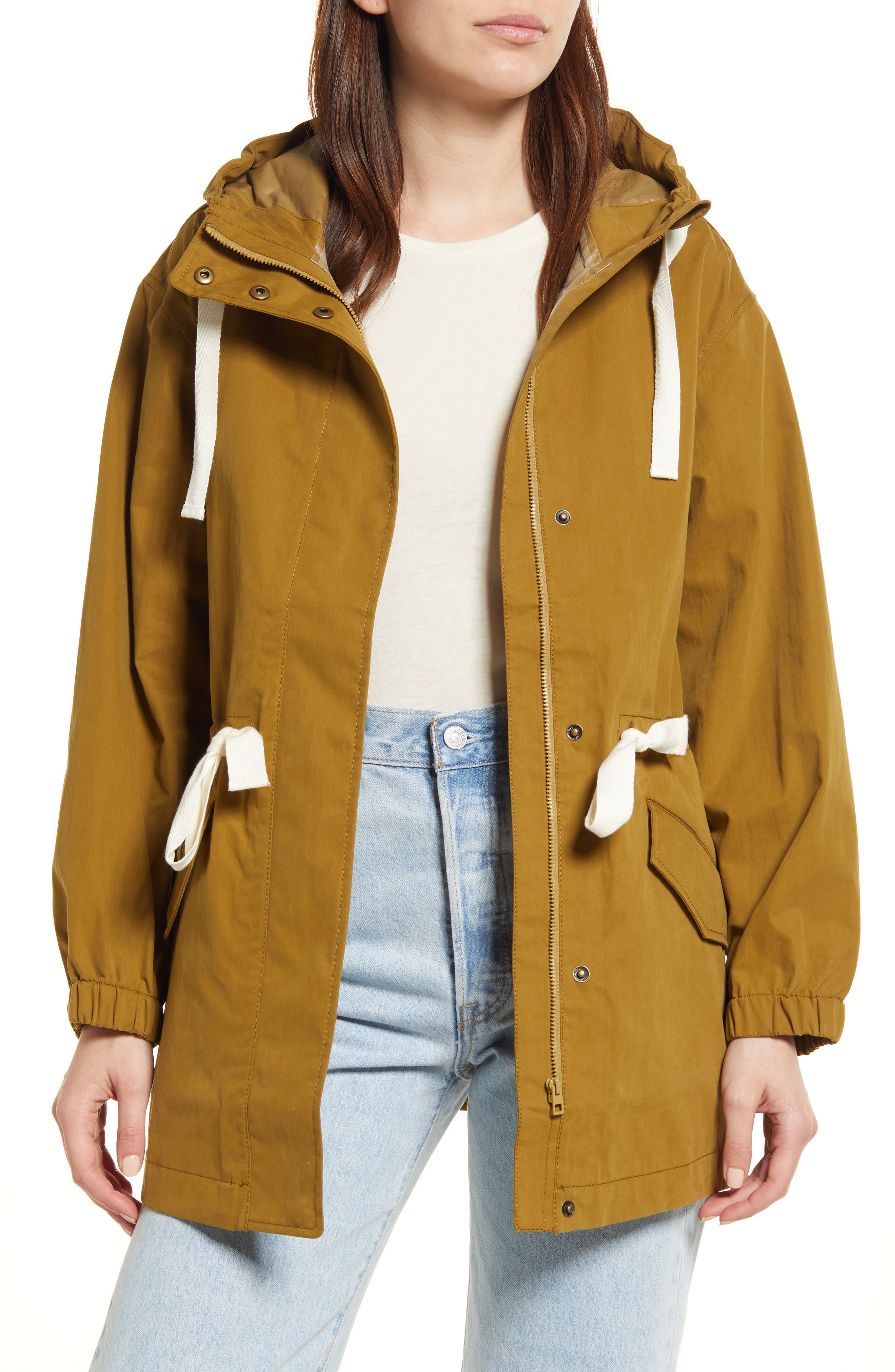 waterproof lined parka womens