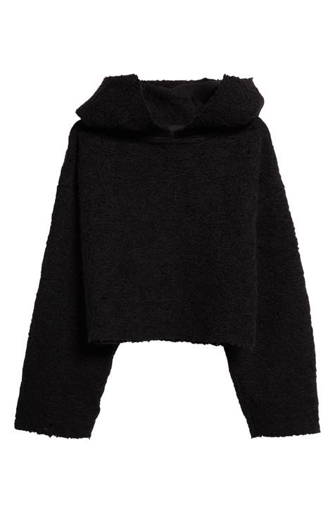 Sport savvy Jacquard Hooded Sweater