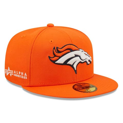 Men's New Era White/Black Denver Broncos 2022 NFL Crucial Catch 39THIRTY  Coaches Flex Hat